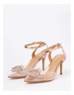 Best reviews of 🌟 Collection Bestie Heeled 🔥 Shoes In Rose Gold ✔️ -Chic Highheels Store unnamed file 6737