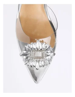 Coupon 🥰 Collection Bestie Heeled 👍 Shoes In Silver ⭐ -Chic Highheels Store unnamed file 6766