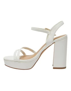 Outlet ⌛ Ravella Lulu 🎉 Sandals In White Smooth ✔️ -Chic Highheels Store unnamed file 677