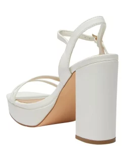 Outlet ⌛ Ravella Lulu 🎉 Sandals In White Smooth ✔️ -Chic Highheels Store unnamed file 680