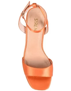 Deals 🎉 Siren Orion Satin Platform Heels In Orange 🛒 -Chic Highheels Store unnamed file 6816