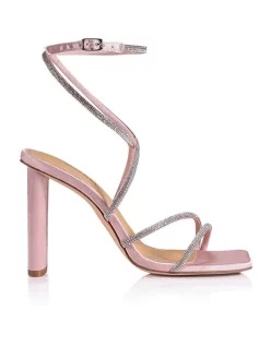 Best Sale 😀 Siren Pia Block Heel 🔔 Sandals In Pink ✔️