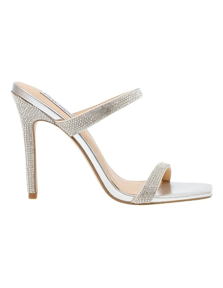 Best Pirce π Steve Madden Vacate Rhinestone Heels In Silver β 1 Best Pirce π Steve Madden Vacate Rhinestone Heels In Silver β
