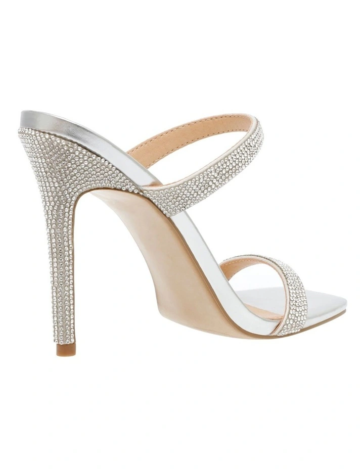 Best Pirce π Steve Madden Vacate Rhinestone Heels In Silver β 2 Best Pirce π Steve Madden Vacate Rhinestone Heels In Silver β - Image 2