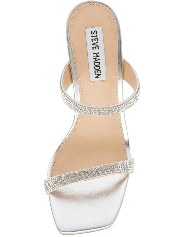 Best Pirce π Steve Madden Vacate Rhinestone Heels In Silver β 3 Best Pirce π Steve Madden Vacate Rhinestone Heels In Silver β - Image 3