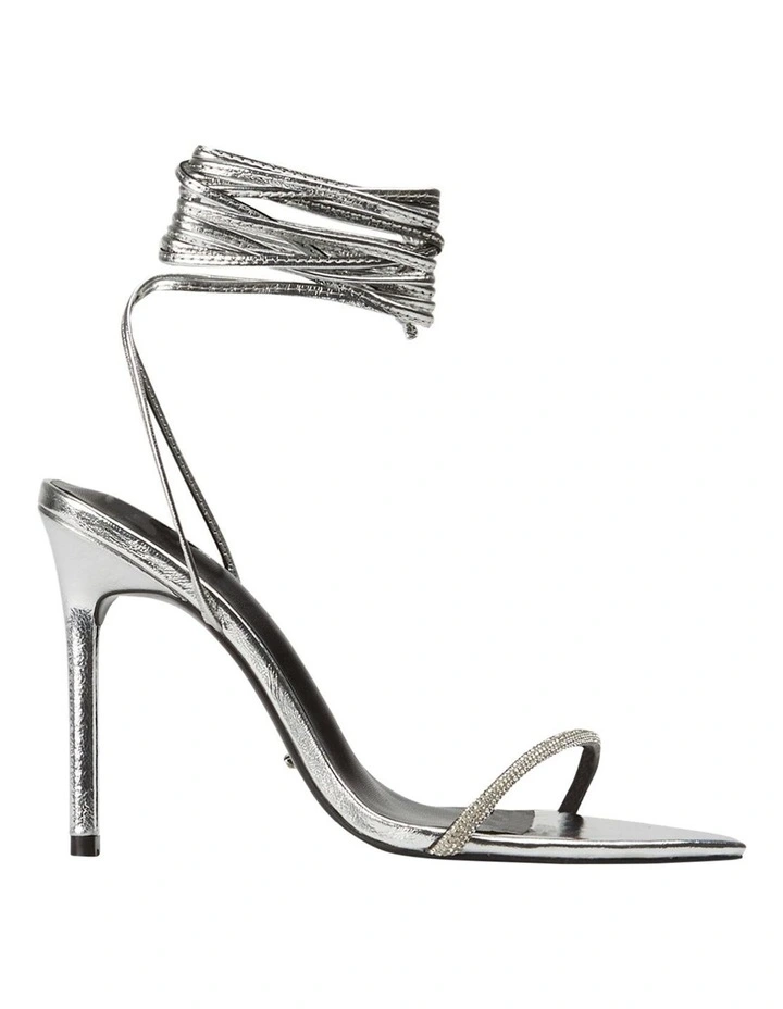 Coupon ✔️ Tony Bianco Makai Heels In Silver Foil ⭐ 1 Coupon ✔️ Tony Bianco Makai Heels In Silver Foil ⭐