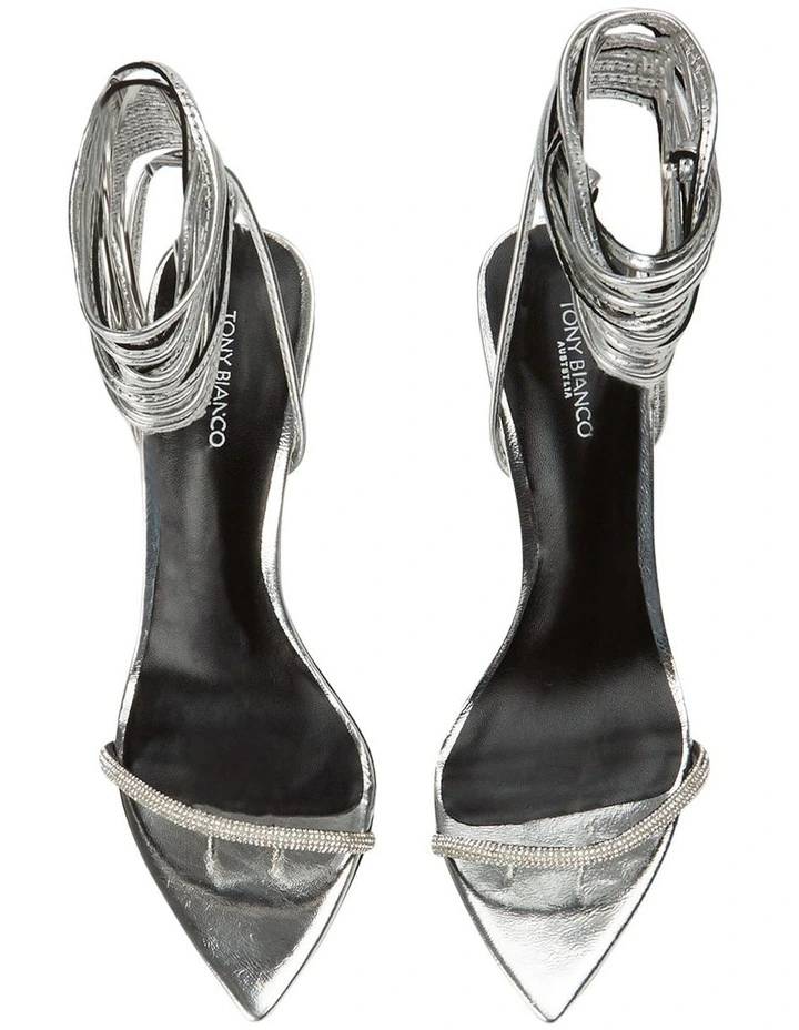 Coupon ✔️ Tony Bianco Makai Heels In Silver Foil ⭐ 4 Coupon ✔️ Tony Bianco Makai Heels In Silver Foil ⭐ - Image 4