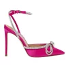 Outlet ❤️ Steve Madden Viable Heel In Fuchsia Satin ❤️