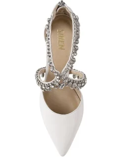 Deals 😀 Siren Bella Formal Heels In White 🤩 -Chic Highheels Store unnamed file 7022