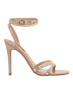 Cheapest 🛒 Nine West Mona-A Sandals In Rose Gold 🧨