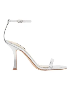 Best reviews of 🥰 Nine West Yess Silver Heels 🌟