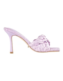 Cheap β€οΈ Tony Bianco Lourdes Lilac Raffia Heel β