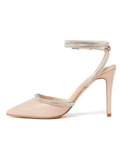 Deals ⌛ Forever New Billie Diamante Pointed Heel In Nude 🥰 -Chic Highheels Store unnamed file 7196