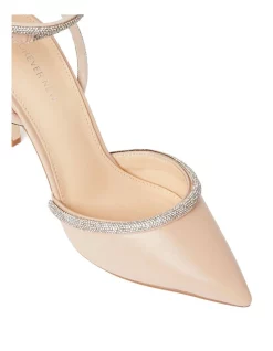 Deals ⌛ Forever New Billie Diamante Pointed Heel In Nude 🥰 -Chic Highheels Store unnamed file 7197