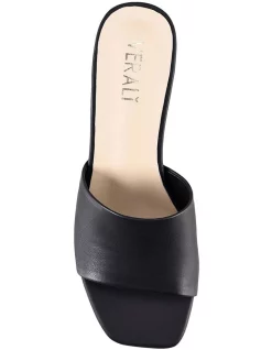 Cheapest 🌟 Verali Eleni Low Block Mules ⌛ Shoe In Black Softee ⭐ -Chic Highheels Store unnamed file 728
