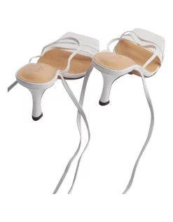 Best Pirce 💯 Tony Bianco Caden White Sheep Nappa Heels 😍 -Chic Highheels Store unnamed file 7401