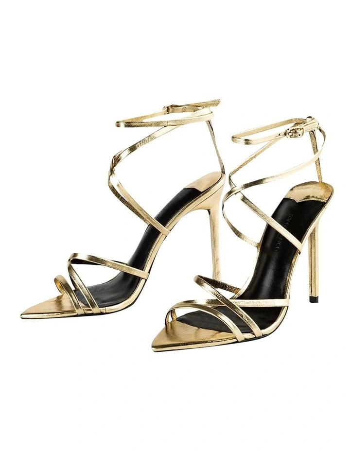 Outlet π Tony Bianco Marcy Gold Foil Heels β¨ 5 Outlet π Tony Bianco Marcy Gold Foil Heels β¨ - Image 5