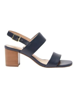 Buy ⭐ Sandler Hayley 😍 Sandals In Navy Leather ⌛