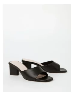 Best deal 💯 Basque Pris Smooth Leather 😀 Sandal In Black ❤️ -Chic Highheels Store unnamed file 871