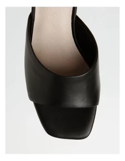 Best deal 💯 Basque Pris Smooth Leather 😀 Sandal In Black ❤️ -Chic Highheels Store unnamed file 873