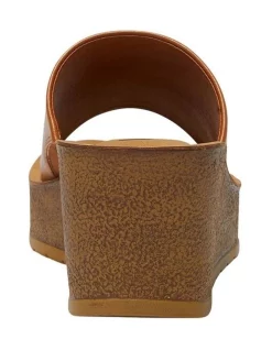 Best deal 🤩 Wide Steps Landon Sandals In Tan Smooth ✨ -Chic Highheels Store unnamed file 935