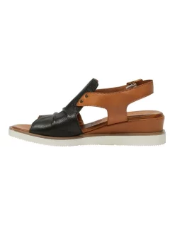 Cheapest ⌛ Easy Steps Dusk ✨ Sandals In Black/Tan Glove 👍 -Chic Highheels Store unnamed file 953