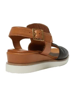 Cheapest ⌛ Easy Steps Dusk ✨ Sandals In Black/Tan Glove 👍 -Chic Highheels Store unnamed file 954