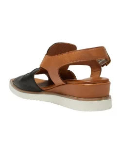 Cheapest ⌛ Easy Steps Dusk ✨ Sandals In Black/Tan Glove 👍 -Chic Highheels Store unnamed file 956